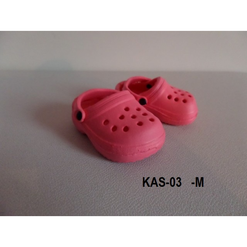 Crocs rose voor 32 en 36 cm pop